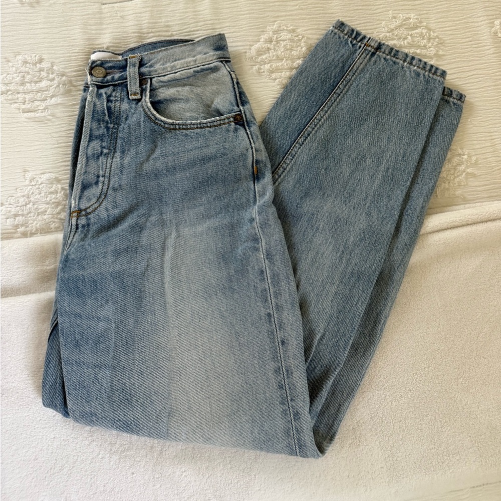 Boyish Toby Jeans - Light Wash Mom Jeans